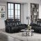 U5050 Power Motion Sofa in Blanche Charcoal by Global w/Options