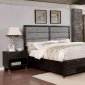 Bryony Bedroom w/Drawer Footboard CM7511DR in Dark Gray