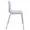 Ashville Set of 4 Dining Chairs AS20CL in Clear by LeisureMod