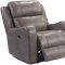 Cortana Power Motion Sofa & Loveseat Set Stone by Leather Italia