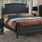 Edwige 5Pc Bedroom Set 25980 in Black by Acme w/Optional Chest