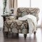 Amani Sofa SM8120 in Beige Linen-Like Fabric w/Options