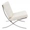 Bellefonte Accent Chair & Ottoman BR30IVL in Ivory by LeisureMod