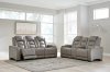 Man-Den Power Motion Sofa 85305 in Gray by Ashley w/Options