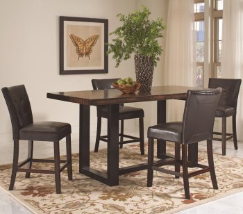 121648 Westbrook Counter Height Dining Table Coaster w/Options [CRDS-121648 Westbrook]