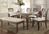 Claudia Dining Room 71715 5Pc Set by Acme w/Options