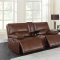 Southwick Power Motion Sofa 610411P in Sadle Brown by Coaster