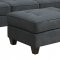 Patricia Sectional Sofa in Fabric w/Options