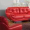 SM6082 Volos Sofa in Red Leatherette w/Options