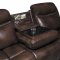 Patrick Power Motion Sofa 609691P in Cognac by Coaster w/Options