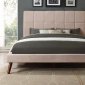 Kinsale Platform Bed 5875BE-1 in Beige by Homelegance w/Options