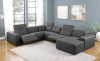 Eton Power Sectional Sofa 603471P-S6A in Gray by Coaster