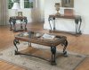 Antique Vintage Dark Pecan Classic Coffee Table w/Options