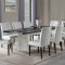 Carena Dining Table DN02955 in White & Brown by Acme w/Options