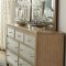 Kalette Bedroom 1721 in Oak & Mirror by Homelegance w/Options