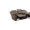 Shola Motion Sofa 9848BR-3 in Brown by Homelegance w/Options