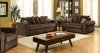 Rydel Sofa CM6127 in Brown Fabric w/Options