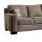 Gowan Sofa 8477 in Brown Chenille by Homelegance w/Options