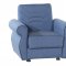 Rain Sofa Bed & Loveseat Set in Blue Fabric by Rain w/Options