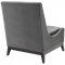 Confident Accent Lounge Chair Set of 2 in Gray Velvet by Modway