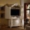 Monaco Bedroom in Antique Style White w/Optional Case Goods