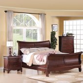 Acme Dark Cherry Finish Classic Verona Bedroom w/Optional Items