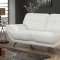 Reanna Sofa CM6414WH in White Breathable Leatherette w/Options