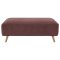 Elizabeth Extra Long Sofa 503957 in Wine Corduroy by Coaster