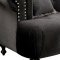 Rayne Sofa CM6179BK in Black Flannelette w/Options