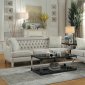 Nevaun Sofa 8246GY in Light Gray AirHyde - Homelegance w/Options