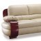 965 Sofa & Loveseat Set in Leather by Global Furniture USA