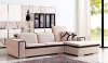 22414 Blissful Beige 2Pc Sectional Sofa in Fabric by Chelsea