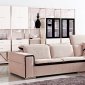 22414 Blissful Beige 2Pc Sectional Sofa in Fabric by Chelsea