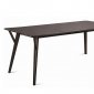 Cafe 509 Dining Table in Wenge by New Spec