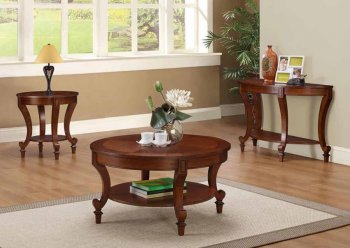 704408 Coffee Table by Coaster in Warm Brown w/Options [CRCT-704408]