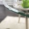 Abner Dining Table FOA3743T in Silver & Black w/Options