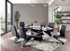 Midvale Dining Room 7Pc Set CM3650BK-T in Black