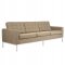 Florence Sofa FS90OTW in Oatmeal Wool by LeisureMod w/Options