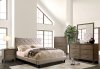 Estarra 5Pc Bedroom Set CM7073BG in Beige Fabric w/Options