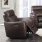 Scranton Power Motion Sofa 650211PP in Dark Brown by Coaster