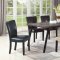 Jefferson Dining Set 5Pc 107581 by Coaster in Cappuccino