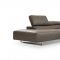 I794 Sectional Sofa in Light Grey Premium Leather by J&M