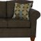 4400 Kathy Sofa & Loveseat Set in Butler Chocolate by Chelsea