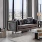 UFM803 Sofa in Dark Gray Velvet by Global w/Options