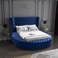 Luxus Velvet Bed in Navy by Meridian w/Options