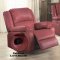 Zuriel Motion Sofa LV52150 in Red PU by Acme w/Options