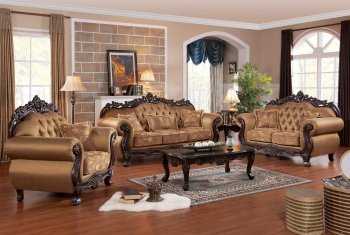 Sharon Traditional Sofa in Fabric w/Optional Items [ADS-Sharon]