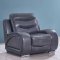 U8340 Sofa in Grey Bonded Leather by Global w/Options