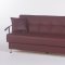 Betsy Santa Glory Burgundy Sofa Bed in PU by Sunset