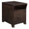 Scott Living Writing Desk w/File Cabinet 801751 by Coaster